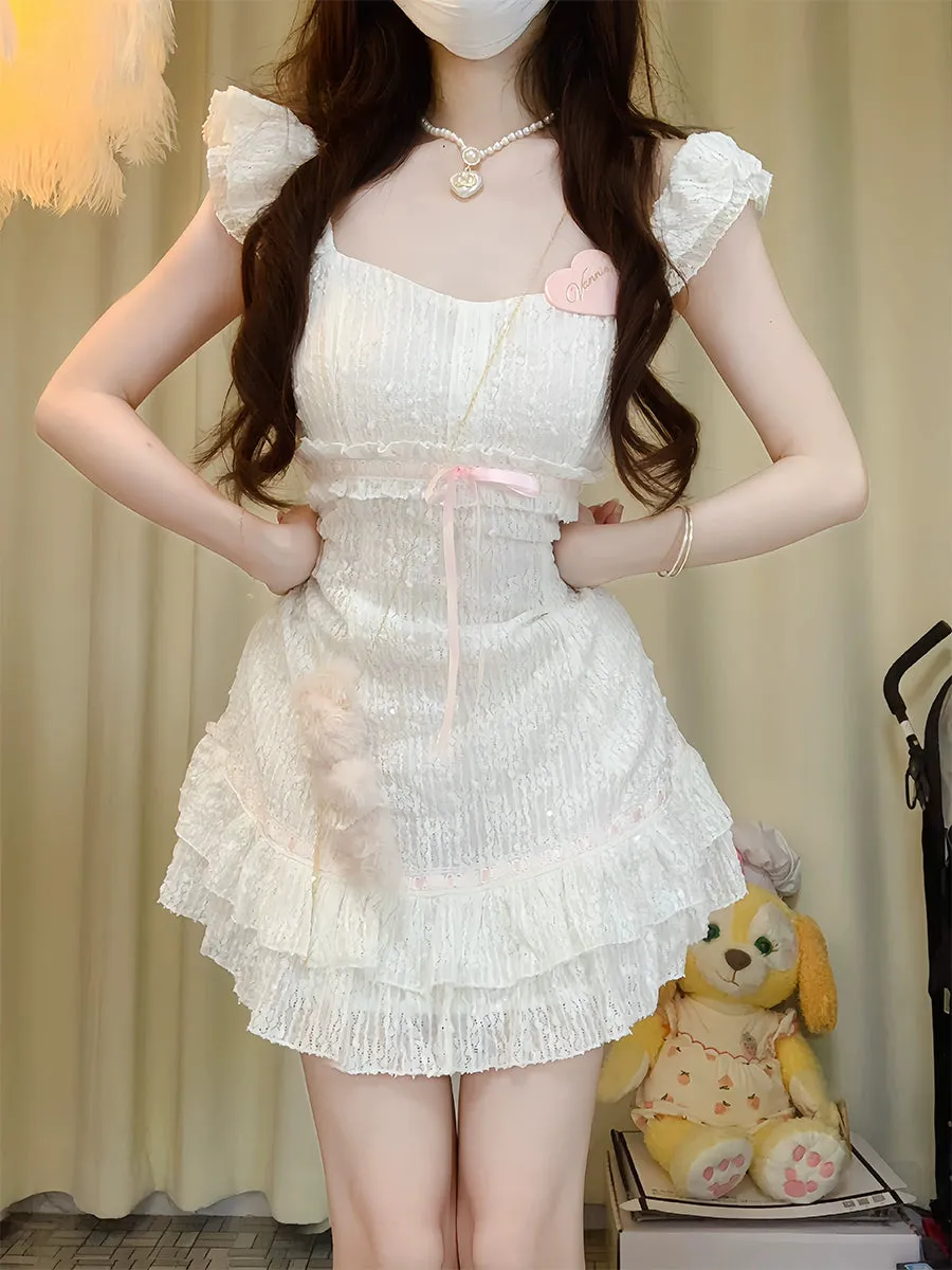 Angel's Whimsy Lace Dress