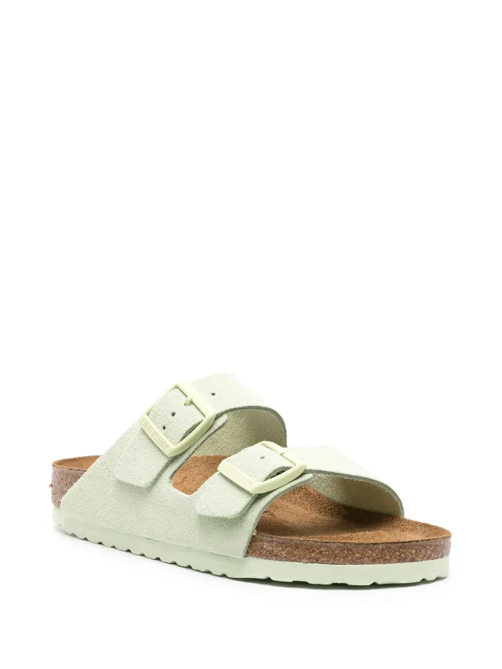 Birkenstock Arizona suede slides
