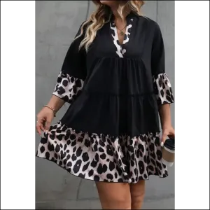 Black Leopard Size Dress: Purr-fectly Patchy! 🐆 Needful Things !