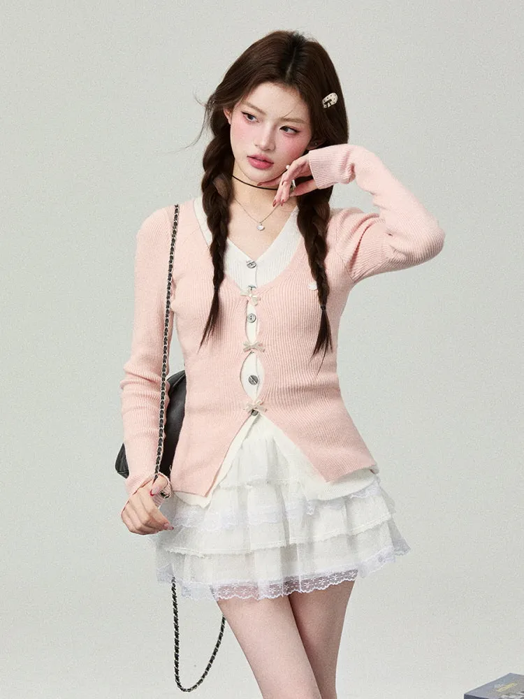 Cloud Ballet Lace Skirt