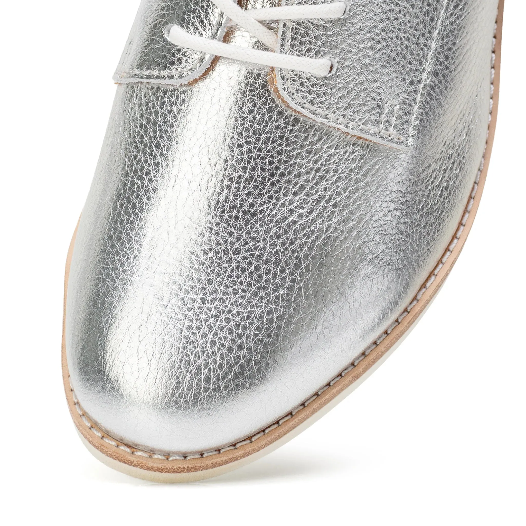 Derby Super Soft Shoe - Silver