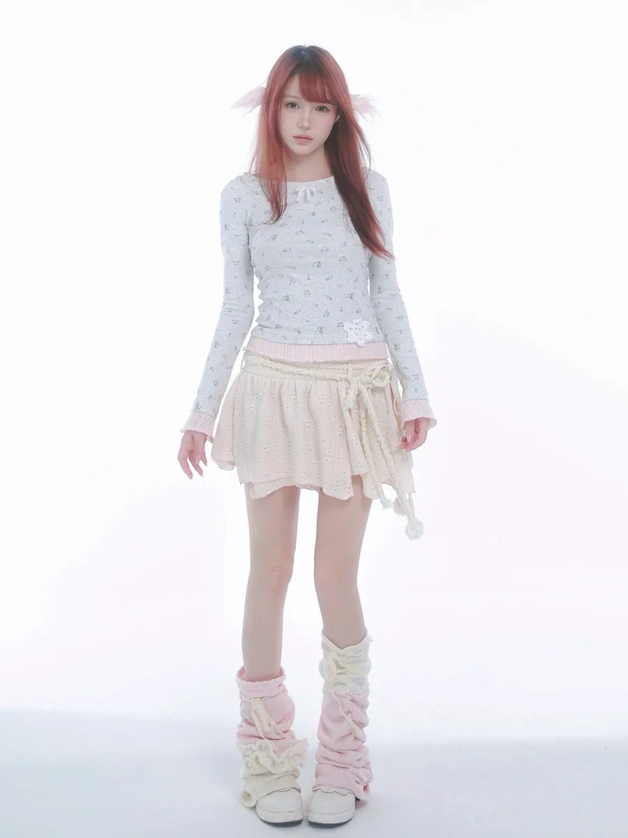Dreamy Lace Leg Warmers
