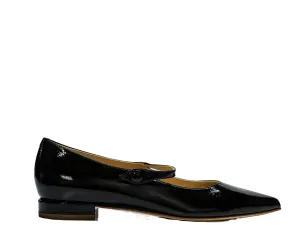 Fabio Rusconi Women’s Black Patent Leather Mary Jane Shoe F5979 30% OFF