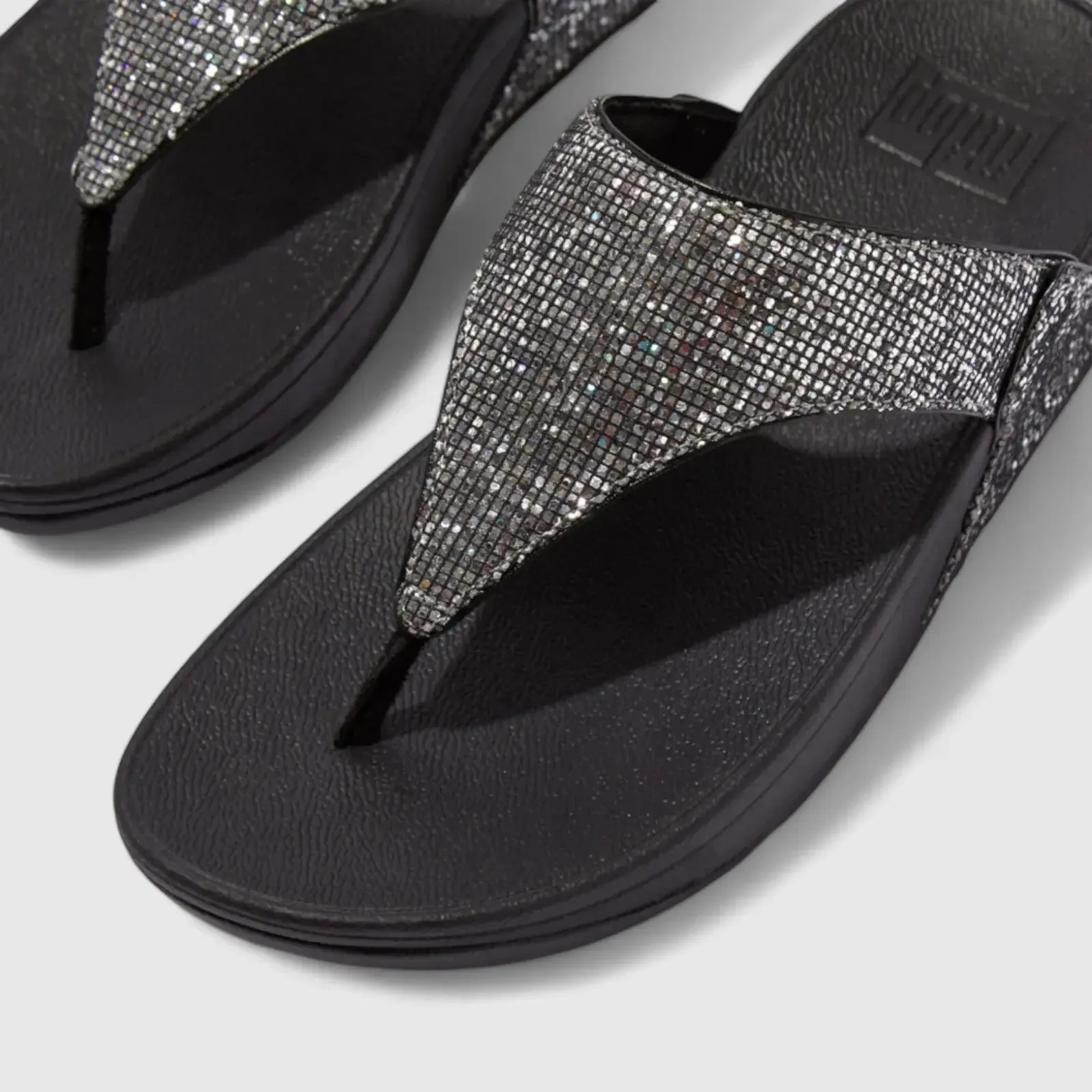 Fit Flops Lulu Glitterball Silver IF9-011