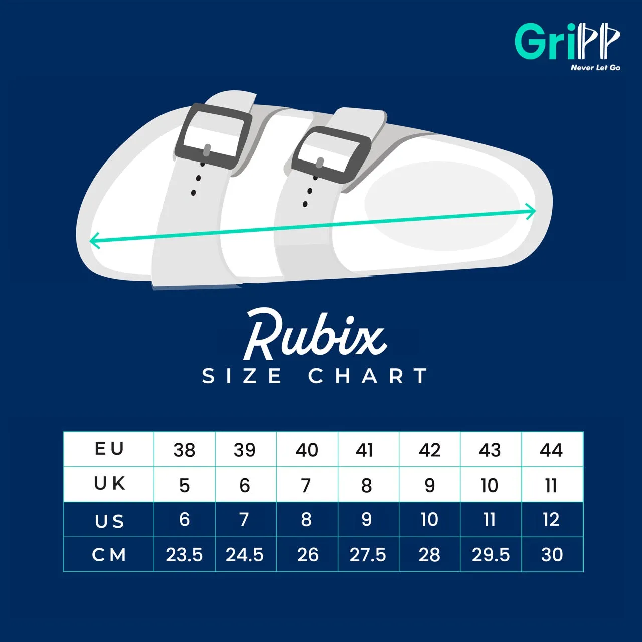 GriPP Sandal Rubix (Unisex) – Minimalist Sandals for Comfort and Durability (Model C)
