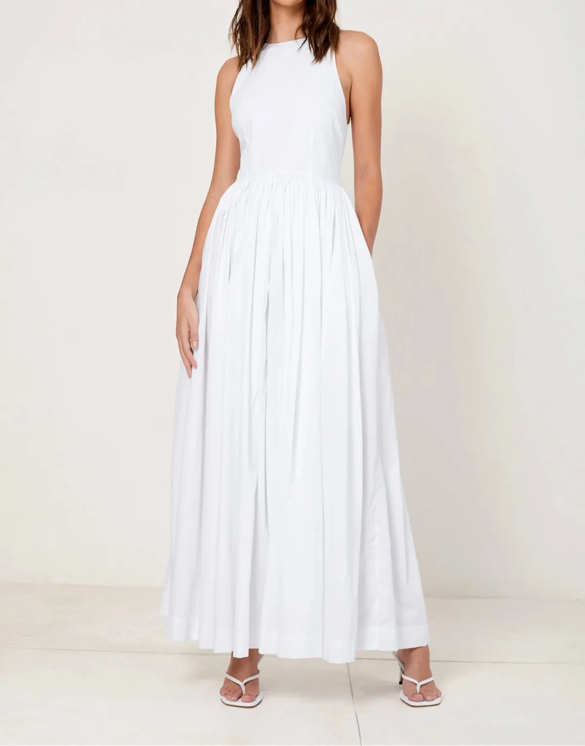 HIGH NECK MAXI