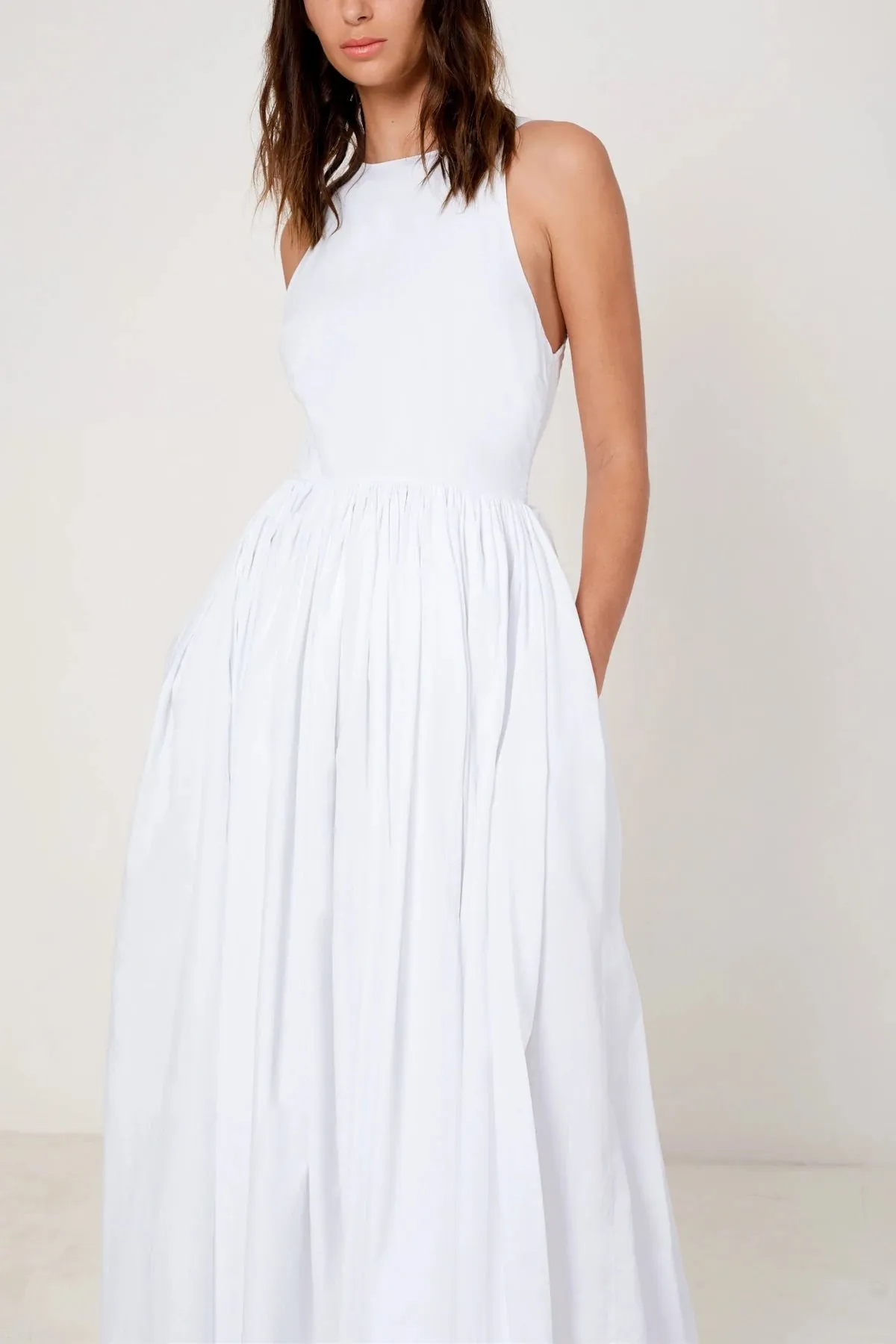 HIGH NECK MAXI