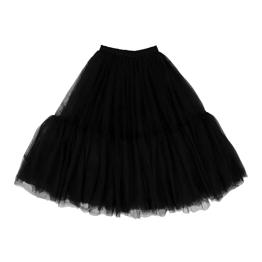 ines romantic tutu - noir tulle