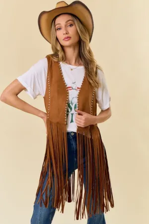 Jane Fringe Vest