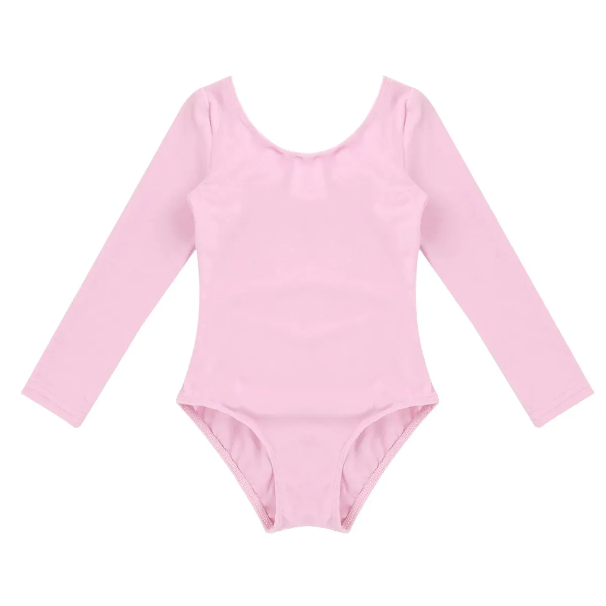 Long Sleeve Ballet Dance Bodysuit for Kids - Girls' Gymnastics Leotard and Tutu Combo