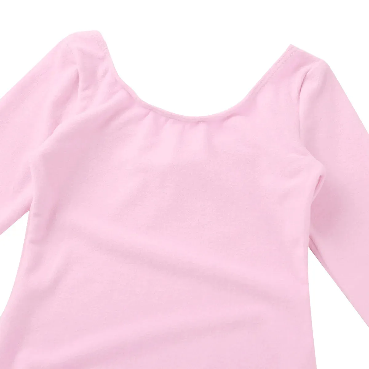 Long Sleeve Ballet Dance Bodysuit for Kids - Girls' Gymnastics Leotard and Tutu Combo