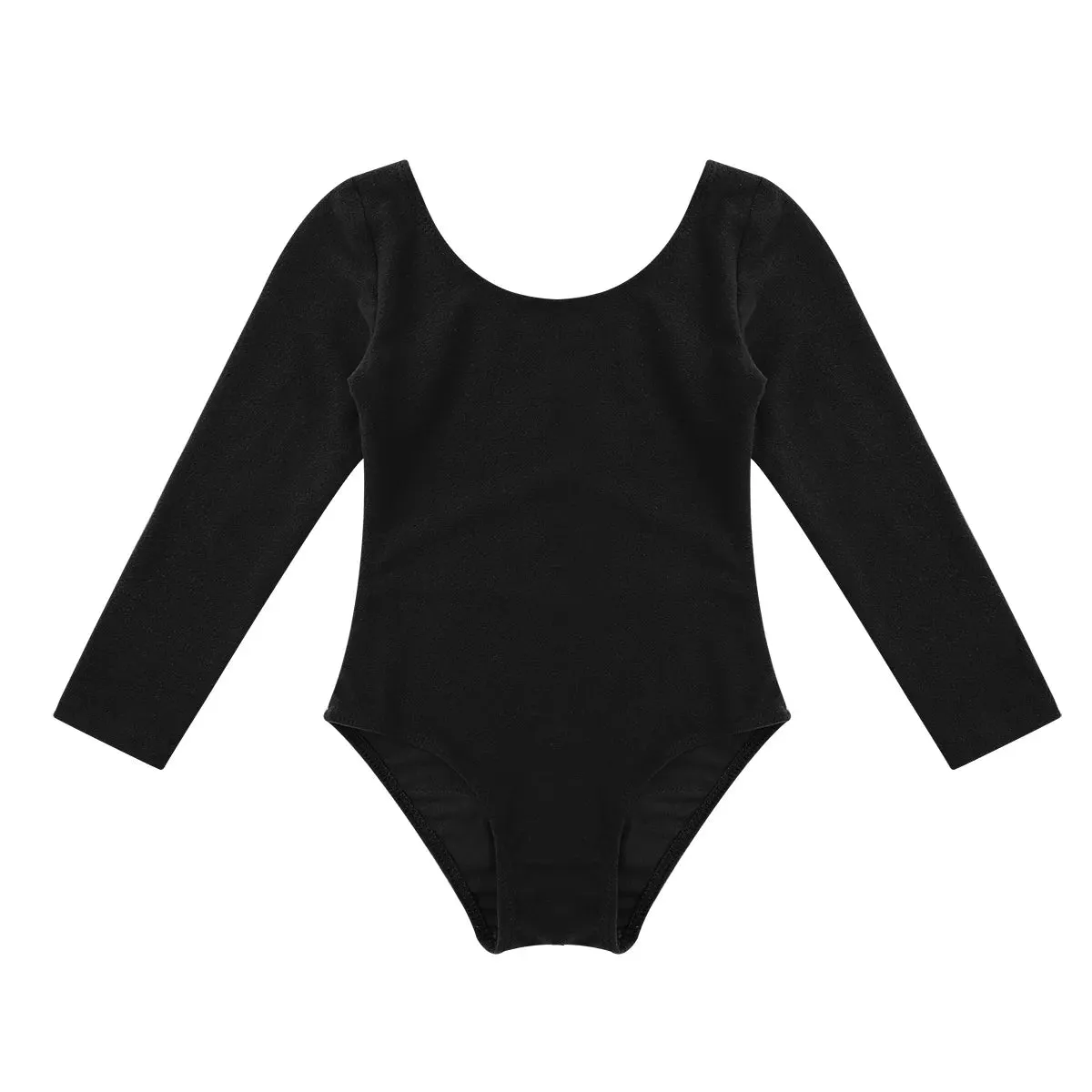 Long Sleeve Ballet Dance Bodysuit for Kids - Girls' Gymnastics Leotard and Tutu Combo