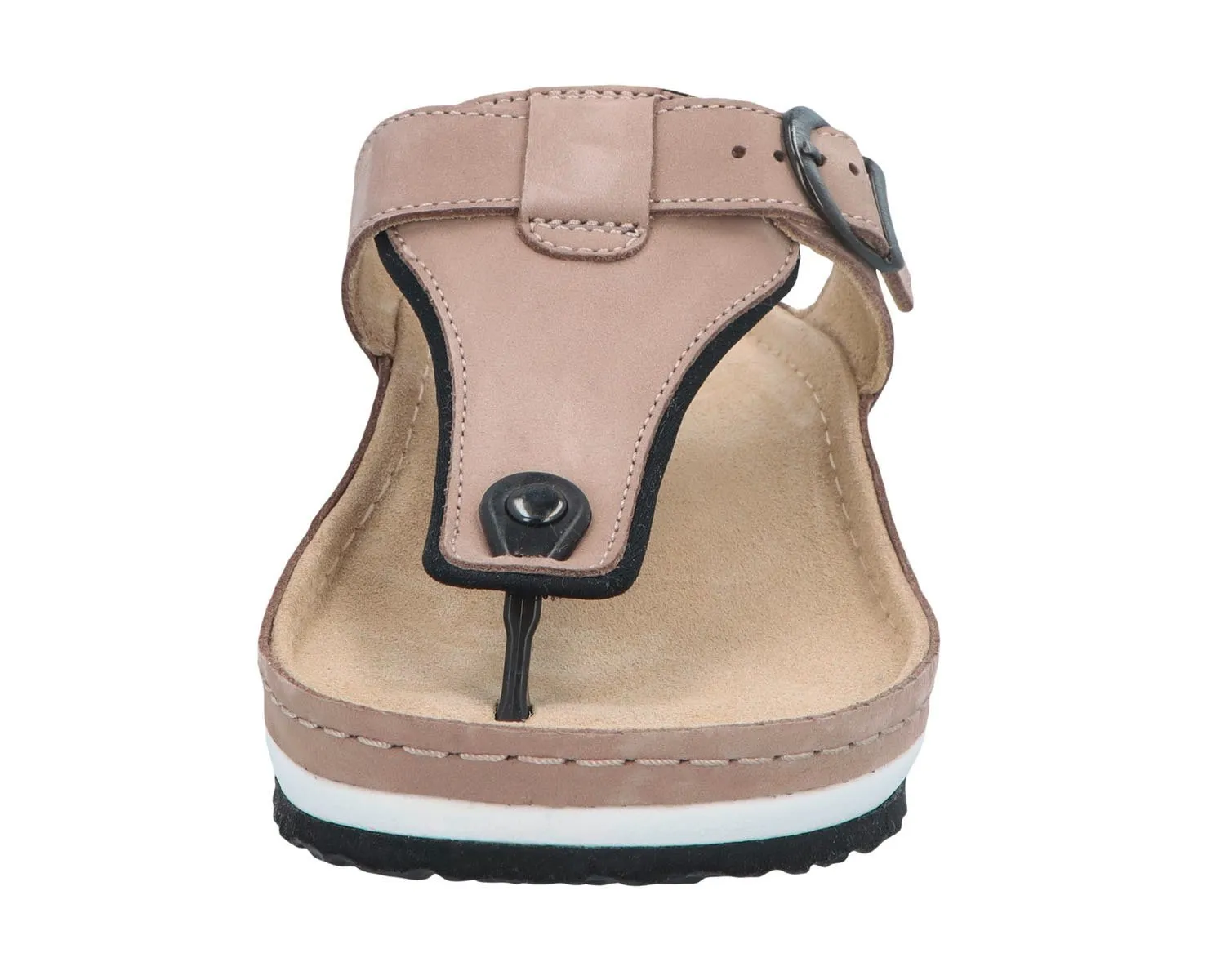 MILA Stone Nubuck Leather