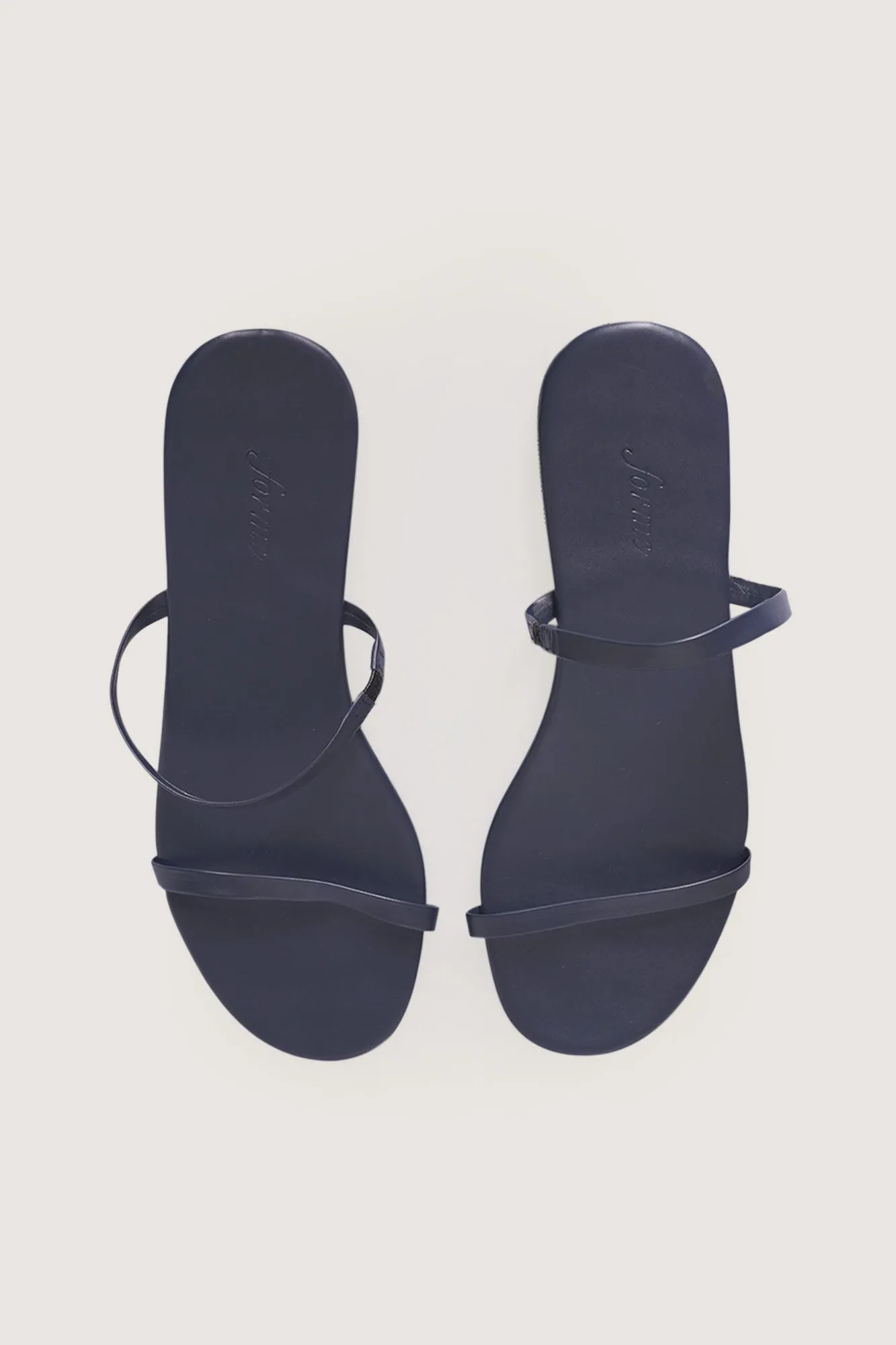 Minimalist Double Strap Slides