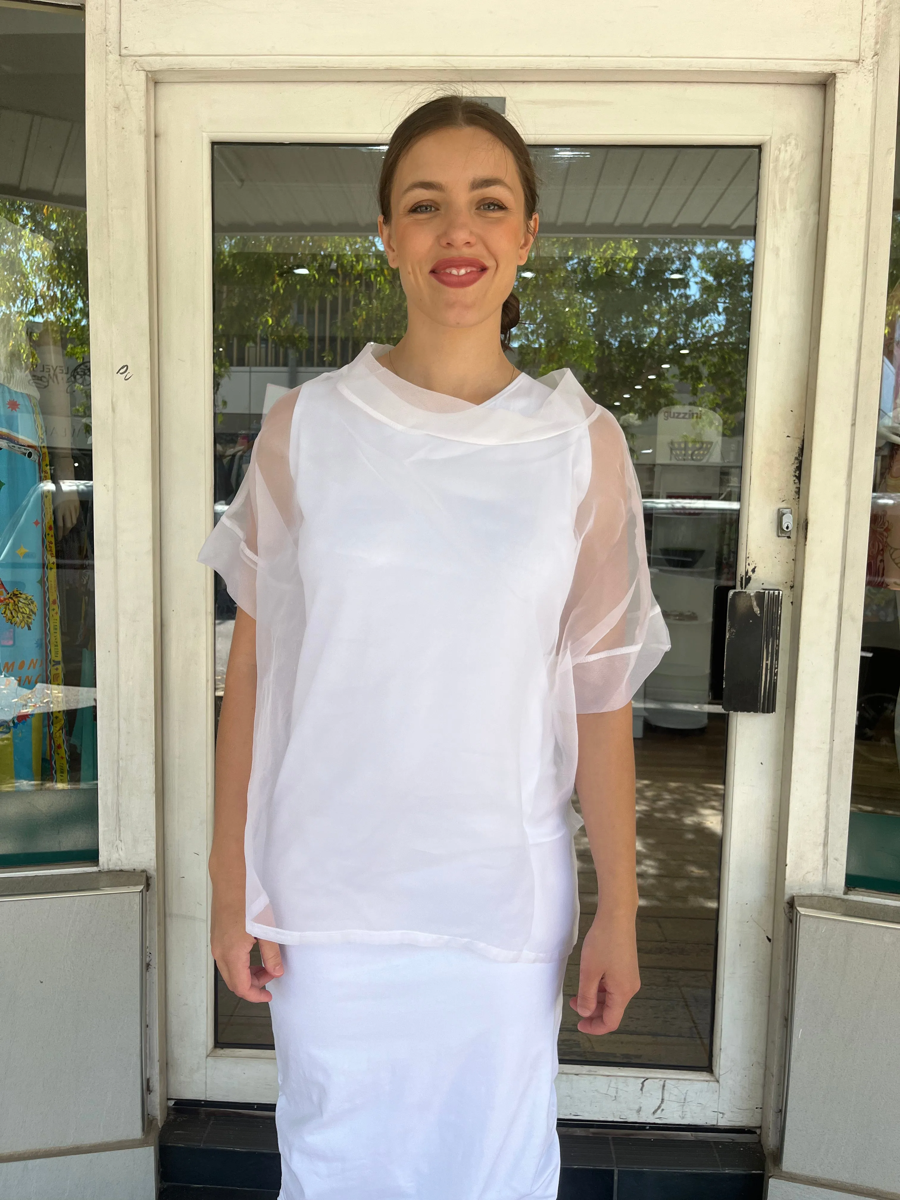 PLANET By Lauren G - ORGANZA TOKYO T - White
