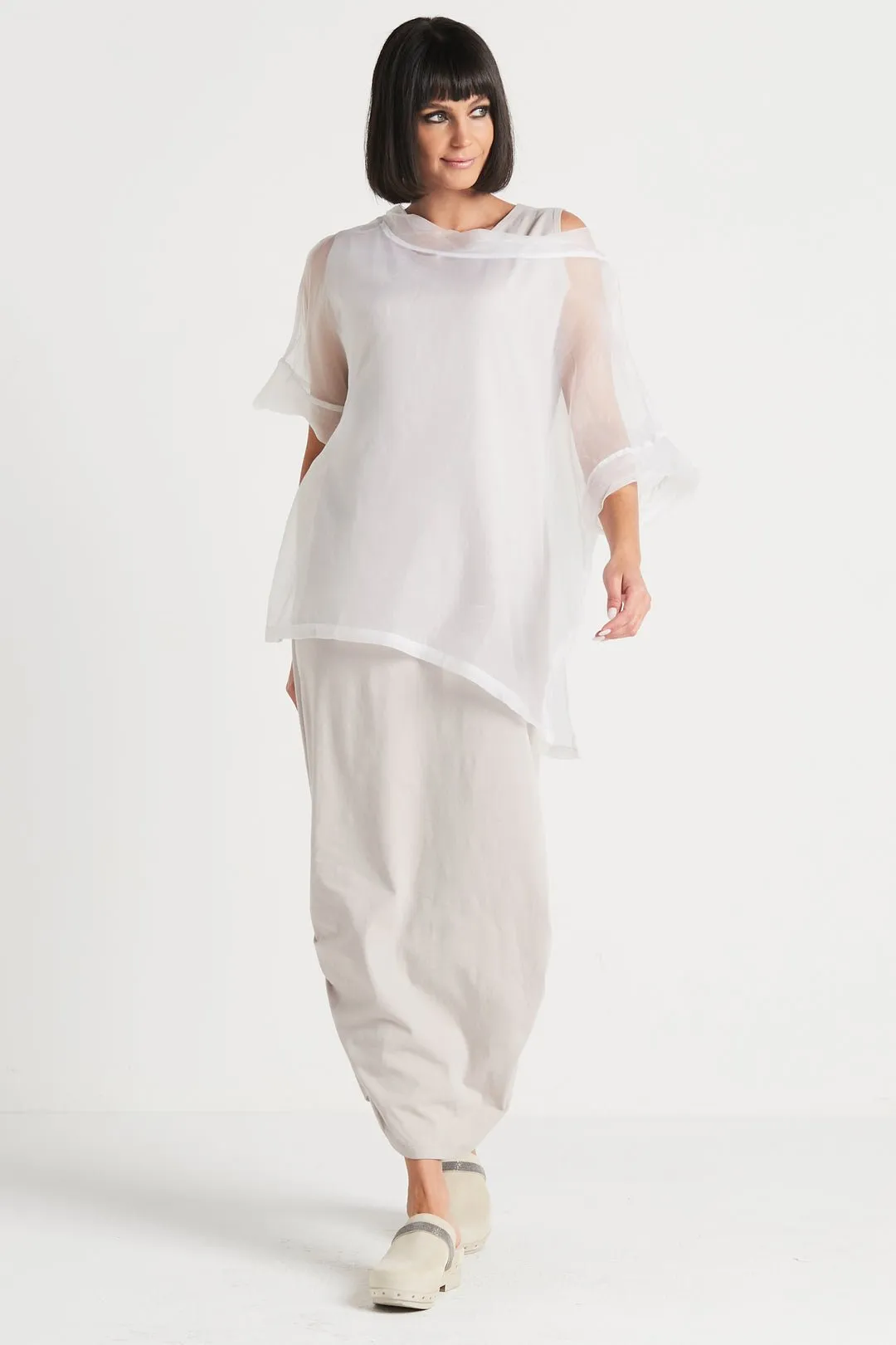PLANET By Lauren G - ORGANZA TOKYO T - White