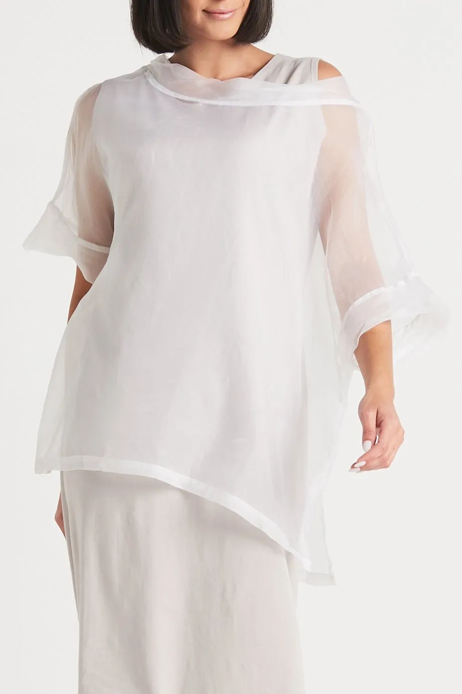 PLANET By Lauren G - ORGANZA TOKYO T - White