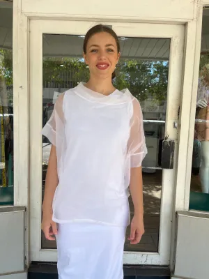 PLANET By Lauren G - ORGANZA TOKYO T - White