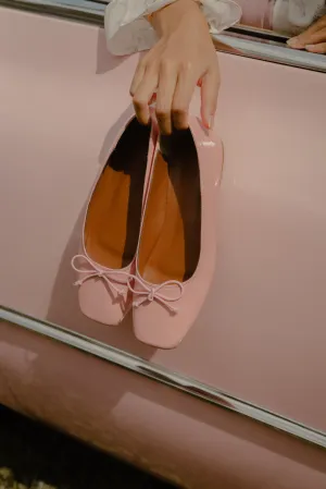 Poppy Ballet Flats in Pink