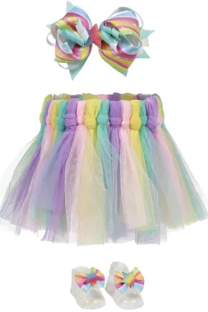 Rainbow Tutu Set