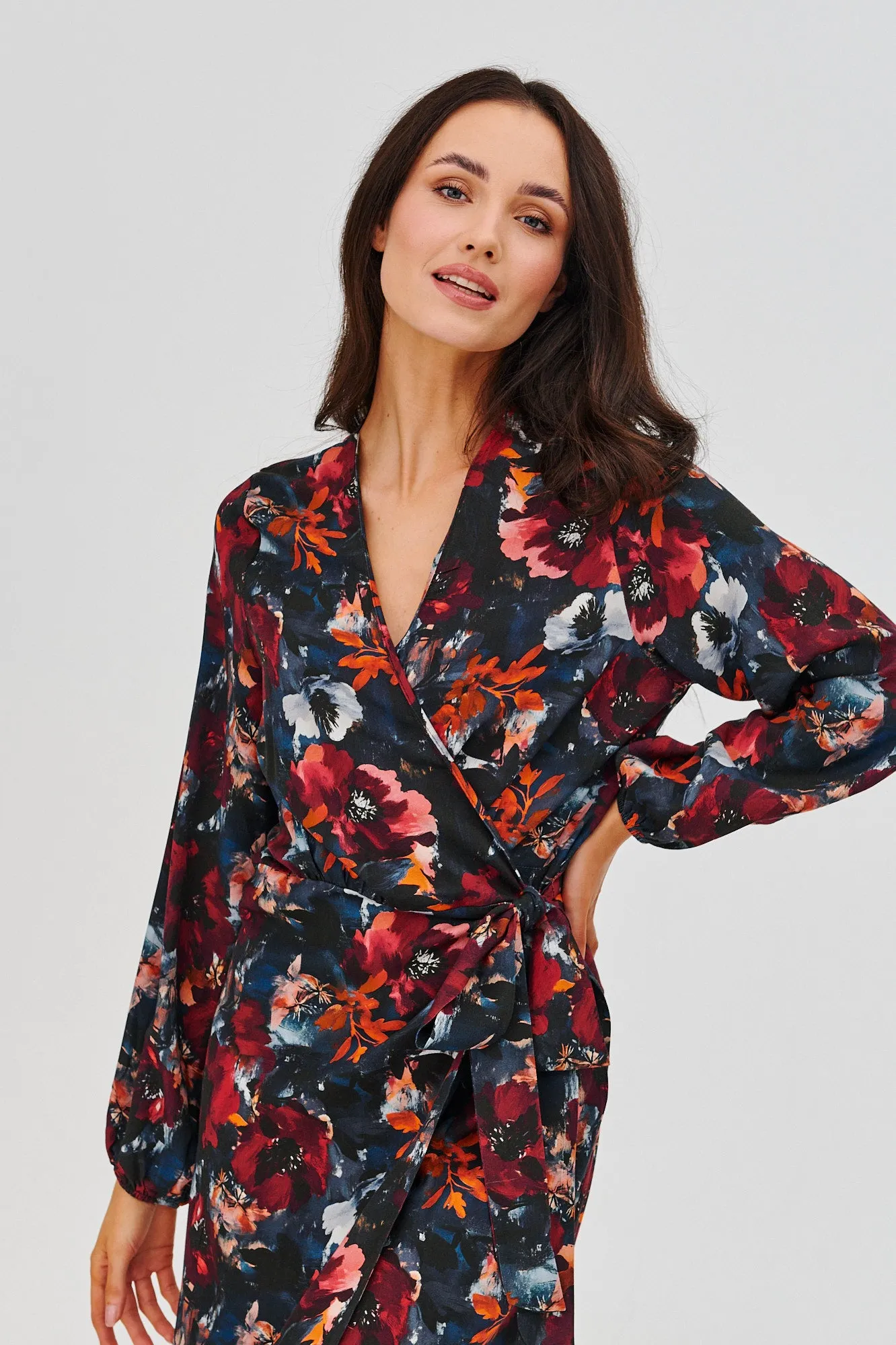 Silent Spark Tiered Dress