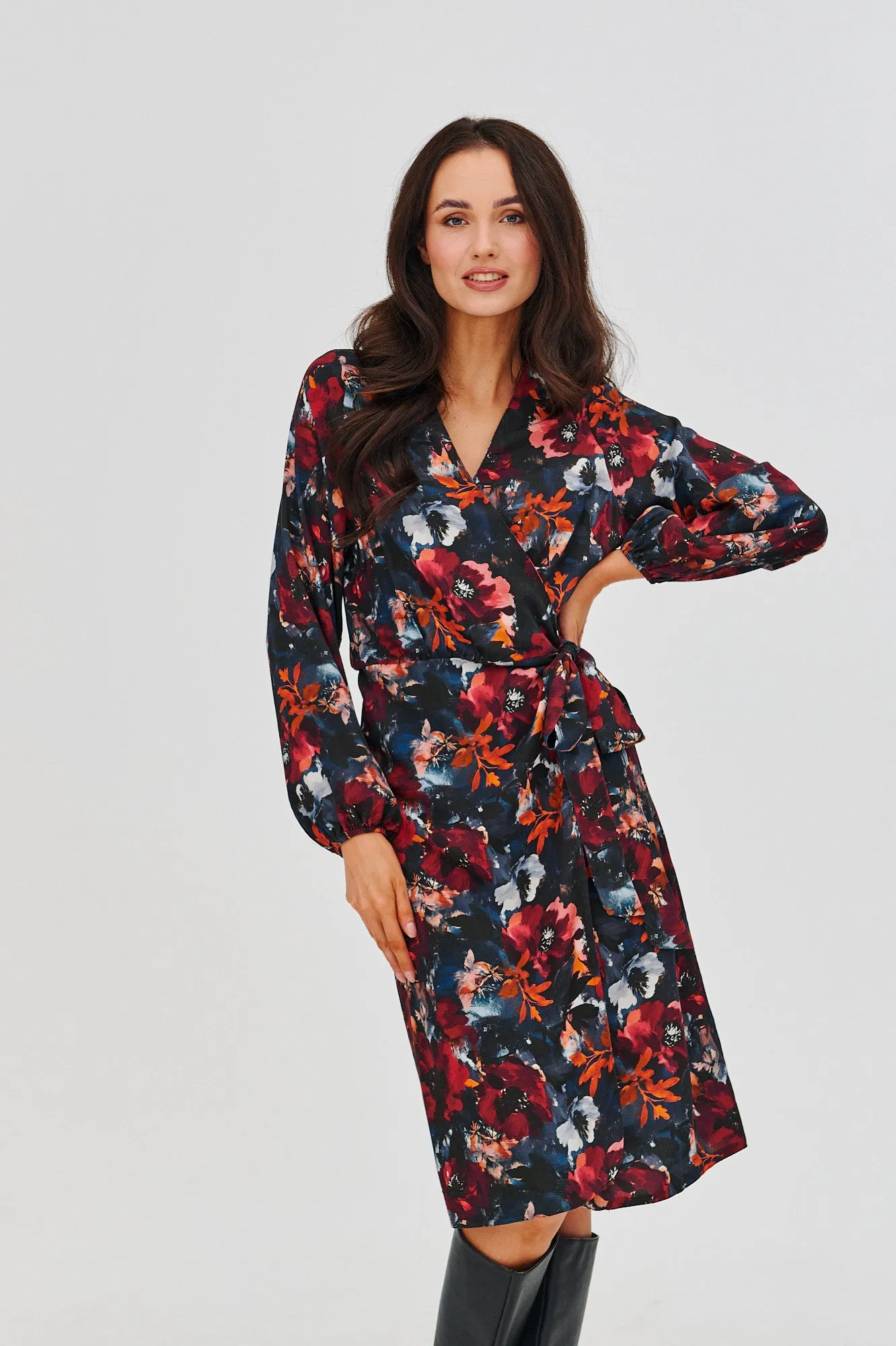 Silent Spark Tiered Dress