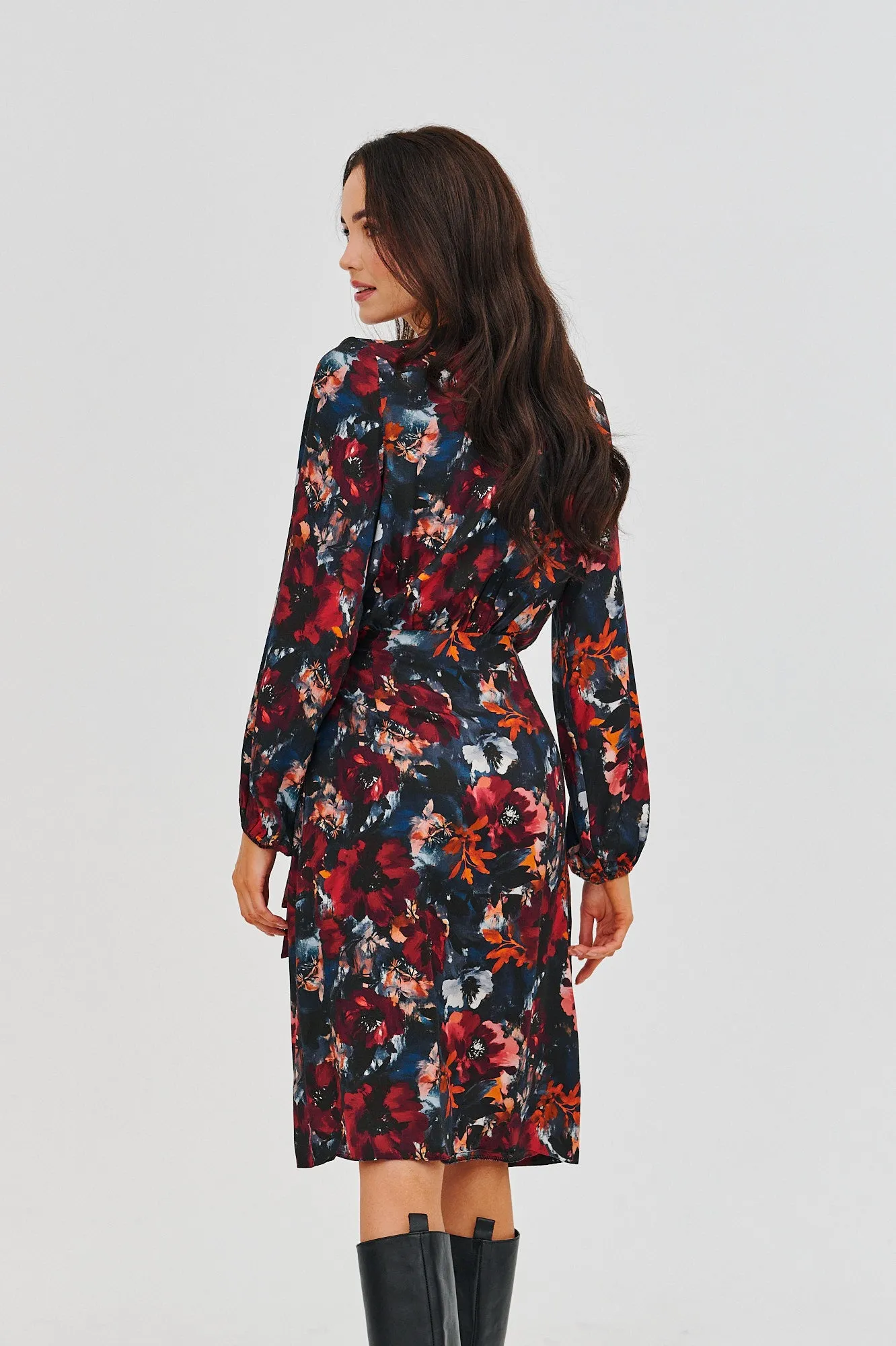 Silent Spark Tiered Dress