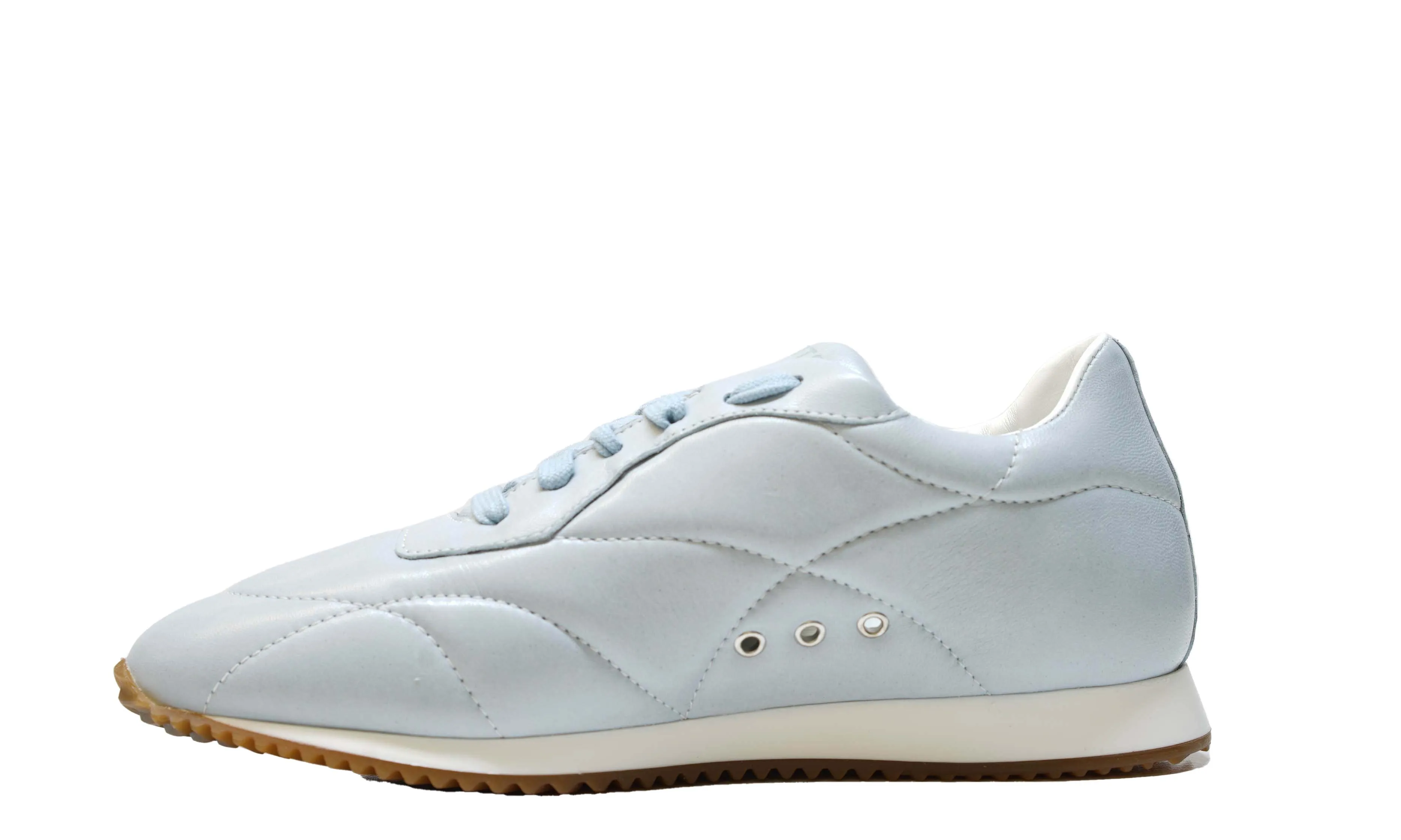 Stokton Women’s Blue Leather Sneaker DEA