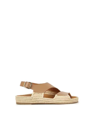 TULLIE COWHIDE CAMEL