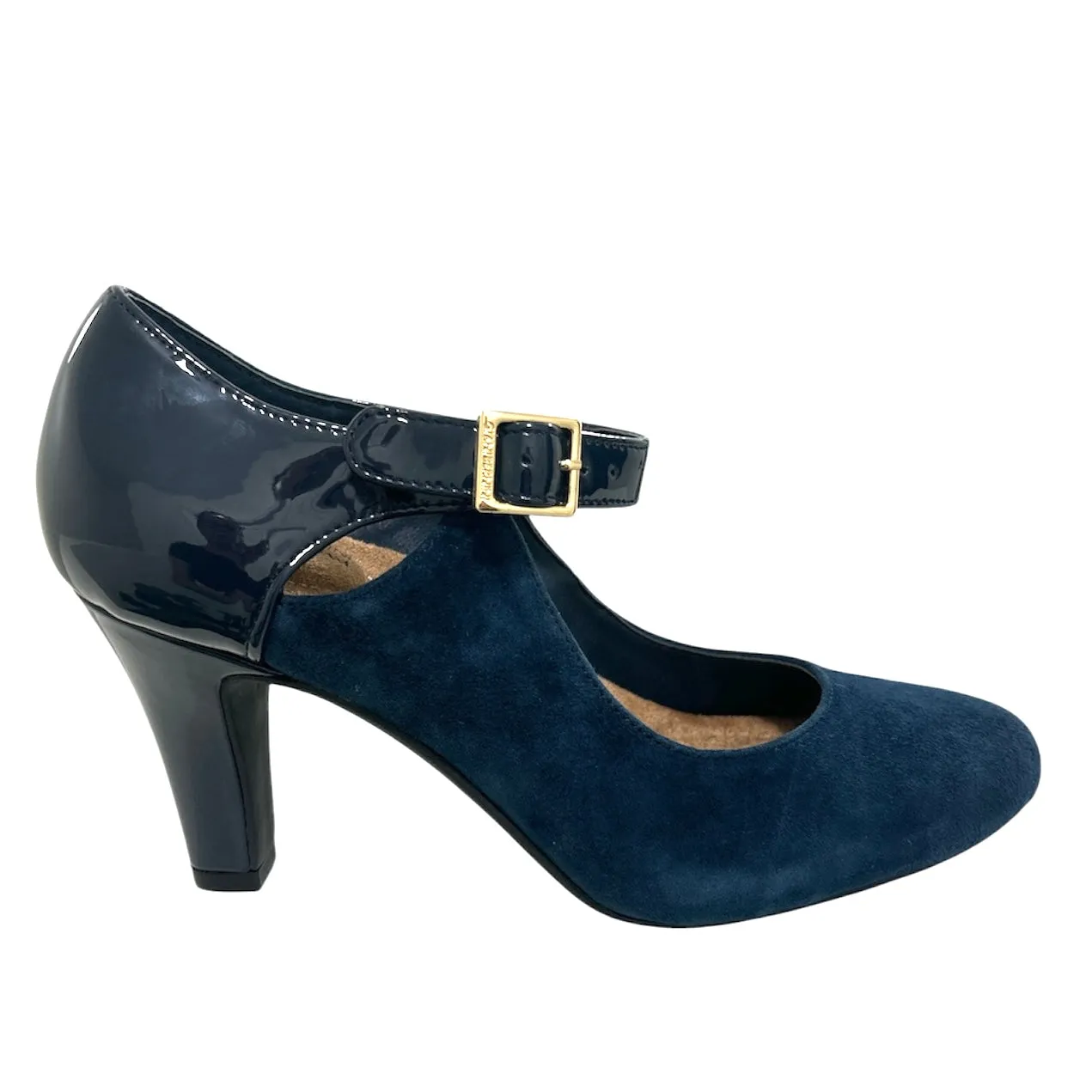 VELMAHL Women's Memory Foam Mary Jane Heels Pumps