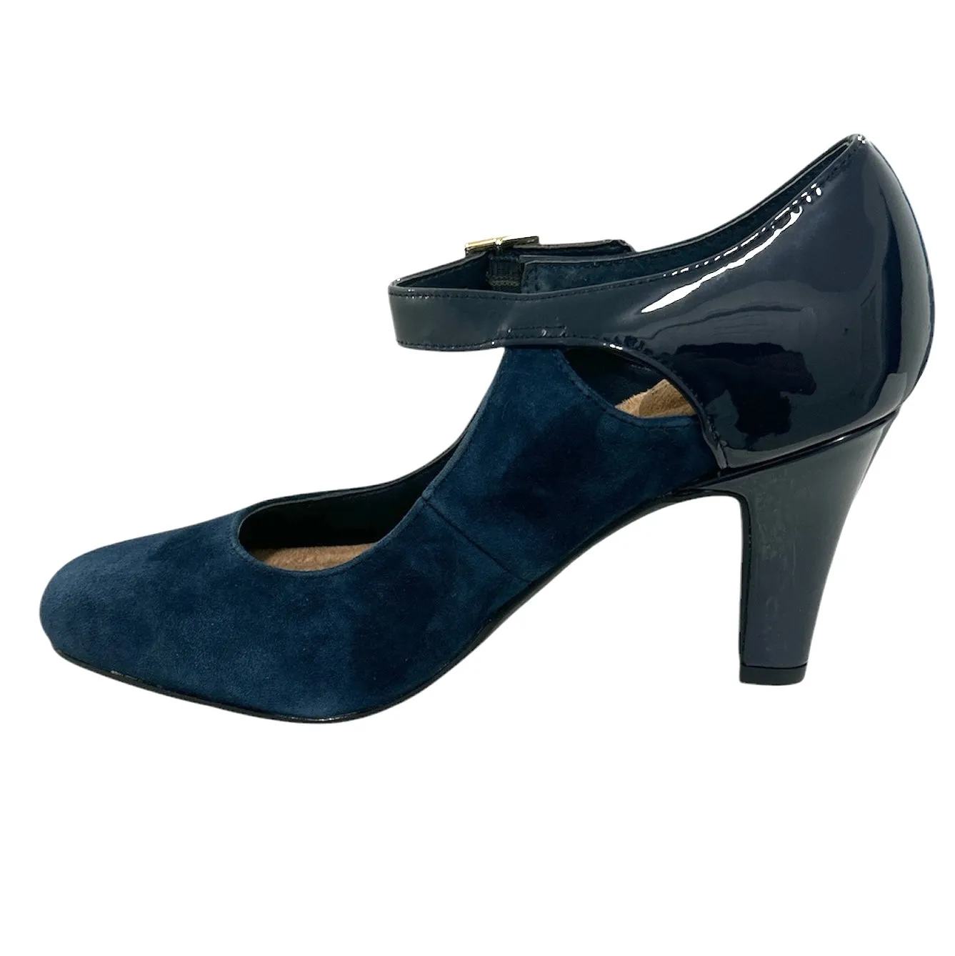 VELMAHL Women's Memory Foam Mary Jane Heels Pumps