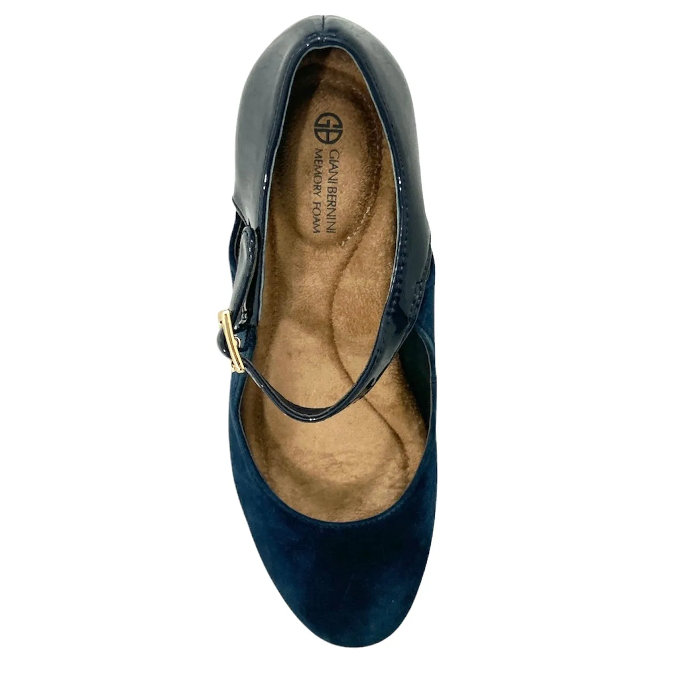VELMAHL Women's Memory Foam Mary Jane Heels Pumps