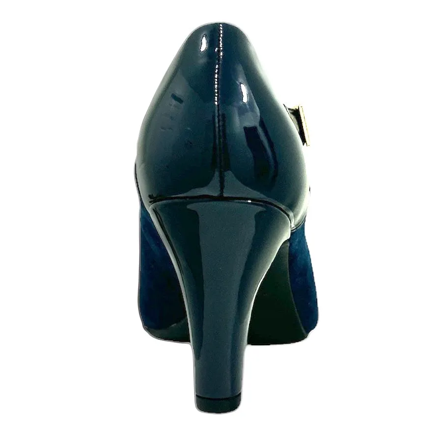 VELMAHL Women's Memory Foam Mary Jane Heels Pumps