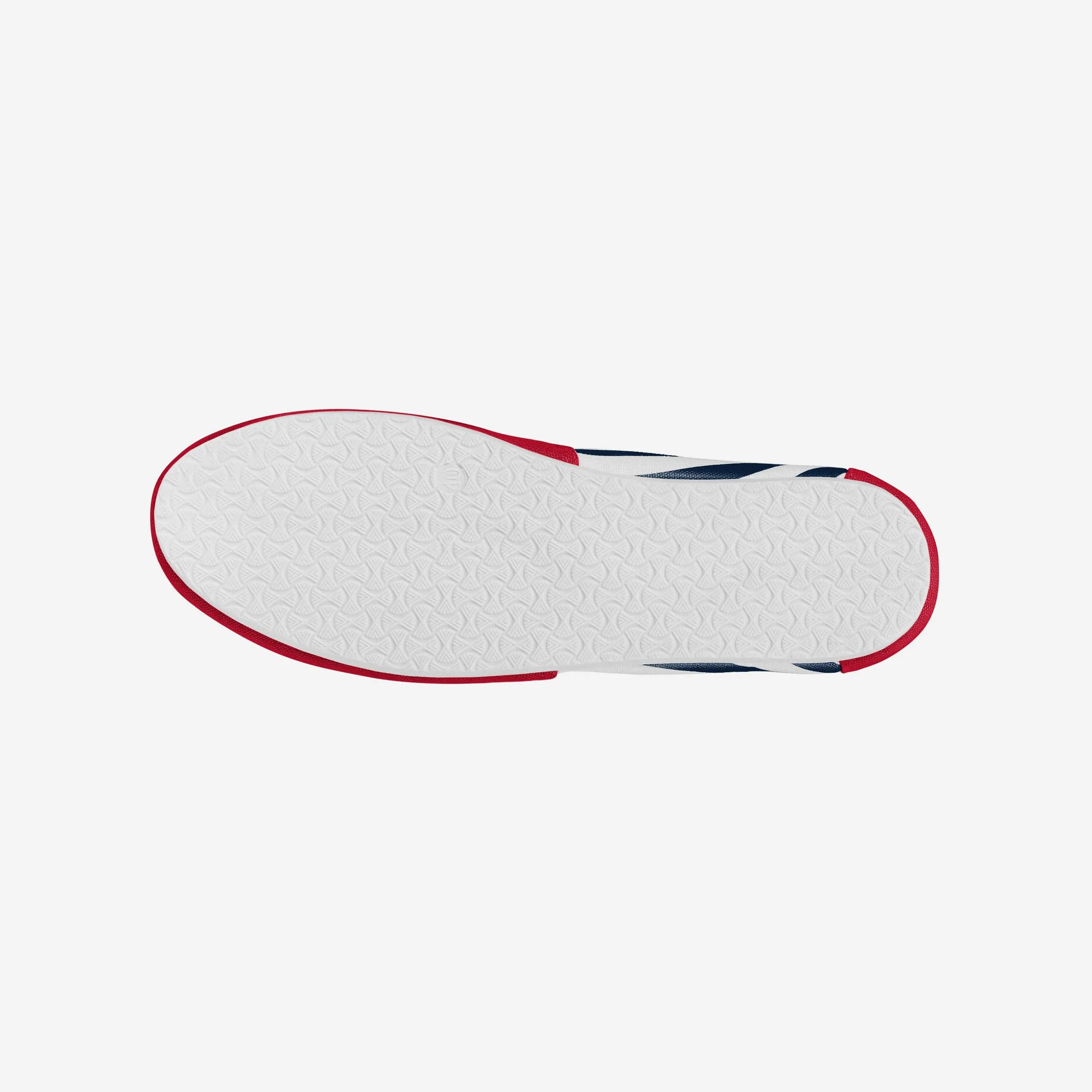 Washington Capitals Womens Stripe Canvas Shoe