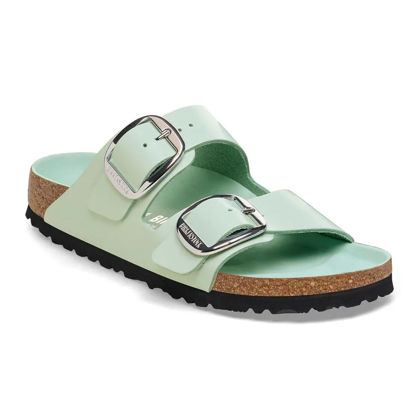 WOMEN'S BIRKENSTOCK ARIZONA BIG BUCKLE | HIGH SHINE SURF GREEN